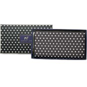 Wholesale - *OUTSIDE OF CA* LRG BLK POLKA DOT ZIPPER WALLET IN GIFT BOX, UPC: 4890808256817